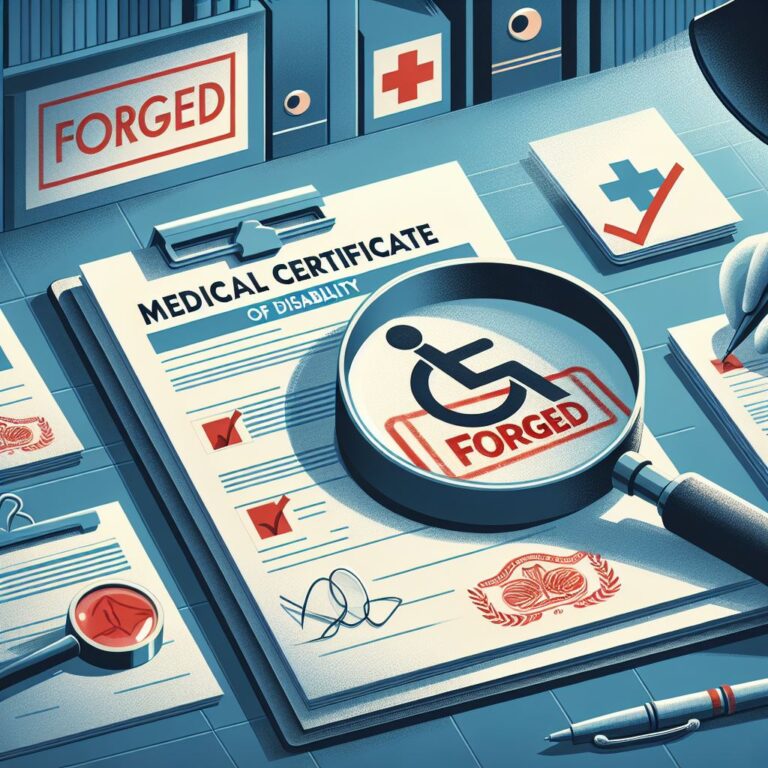 imagen de certificado de incapacidad
